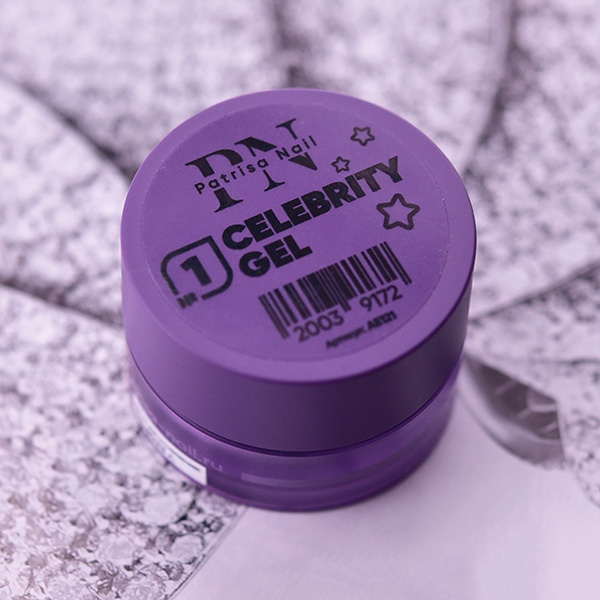 CELEBRITY GEL №1  PN гель для дизайна 5 гр