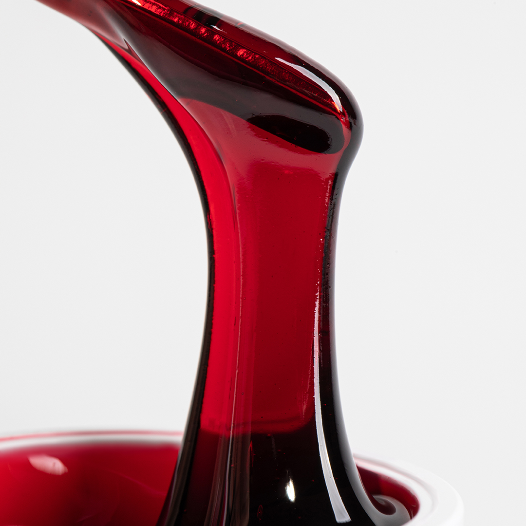 Vitrage Gel №1 Red, витражный гель PN 15 г