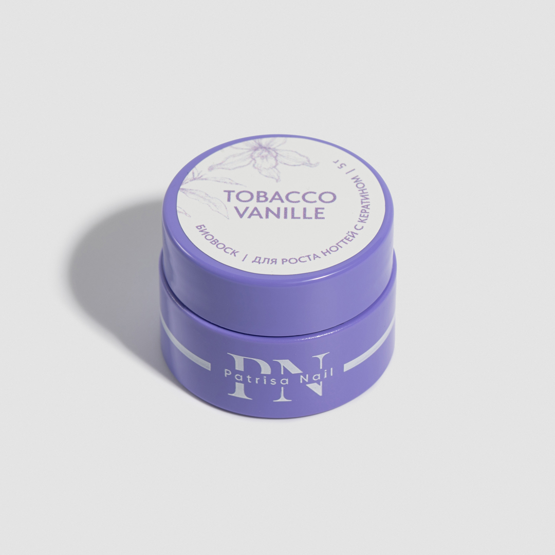 Биовоск для роста ногтей с кератином Tobacco Vanille PN, 5 г
