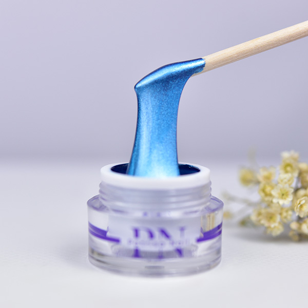 Гель-краска Паутинка №S7 PN голубой металлик