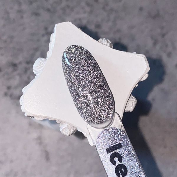 Гель-лак Ice Flash PN серебро, 8 мл