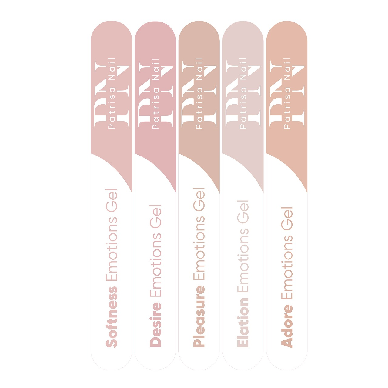 Наклейки на типсы для гелей "Emotions New"