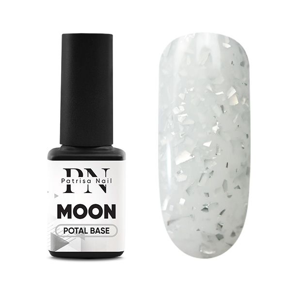 POTAL Moon base PN каучуковая молочная база с серебряной поталью 12 мл