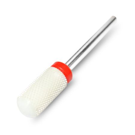 Фреза керамическая цилиндр PN D6 мм (круглый верх, крестообразная насечка, мягкая)