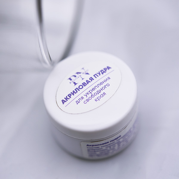 Акриловая пудра PN для укрепления свободного края, 5 гр