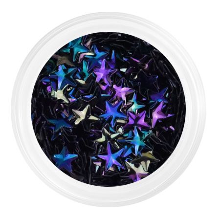 Камифубуки PN К127 "Звездочки 3D" темный микс