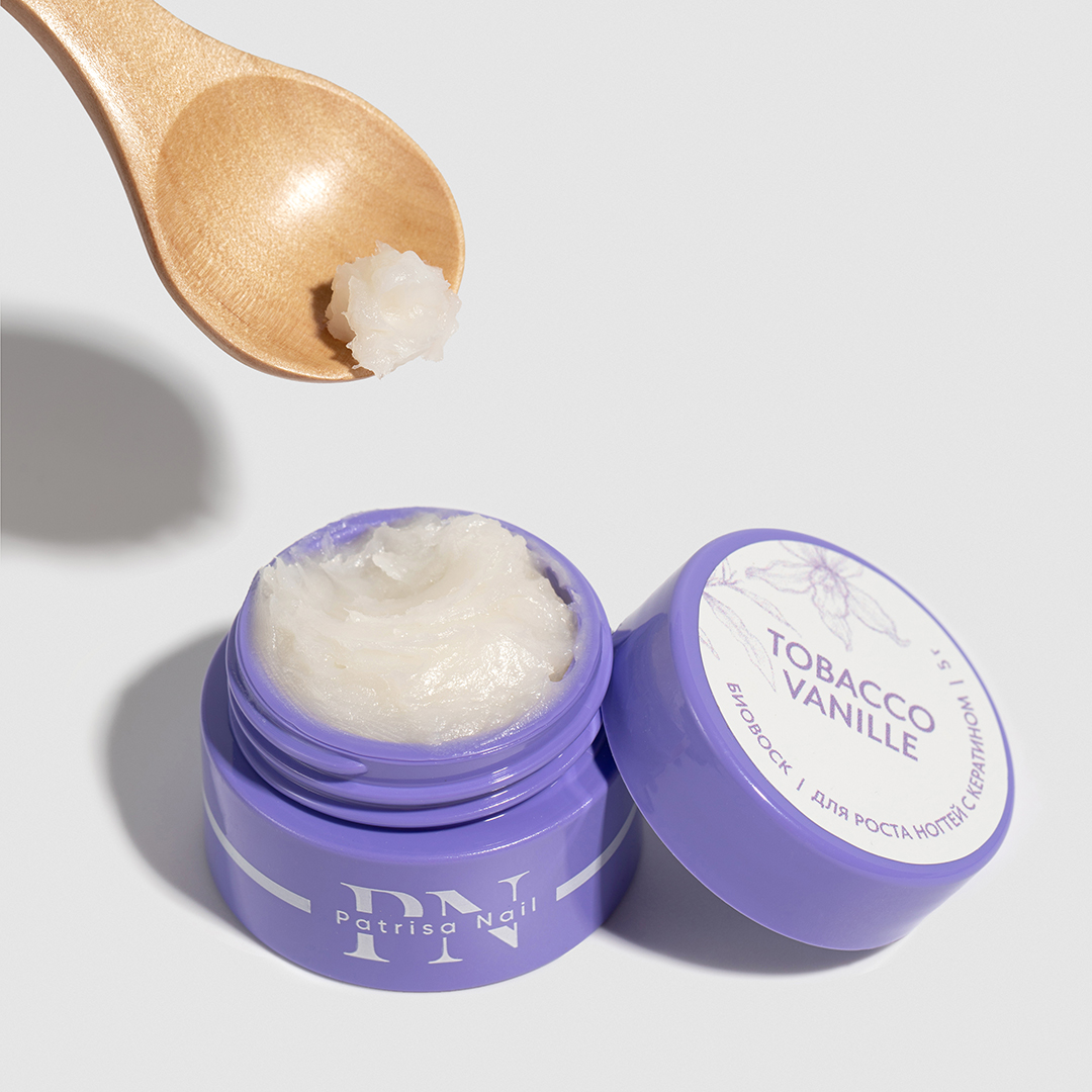 Биовоск для роста ногтей с кератином Tobacco Vanille PN, 5 г
