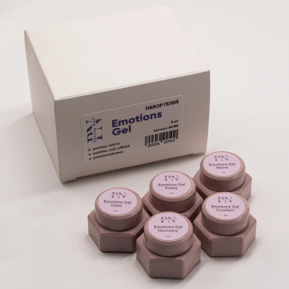 Набор тестеров PN  "Emotions Gel" 5 шт