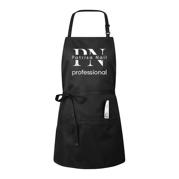 Фартук с карманами и регулируемой бретелью PN 78*70 см (полиэстер) 1 шт