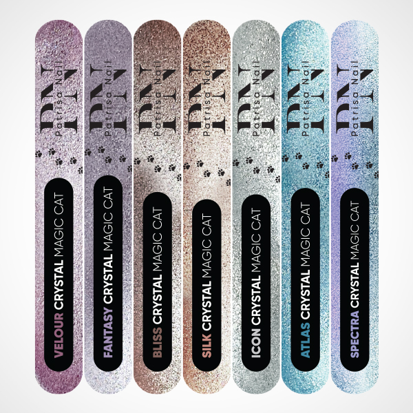Наклейки на типсы для коллекции "Magic cat Crystal"