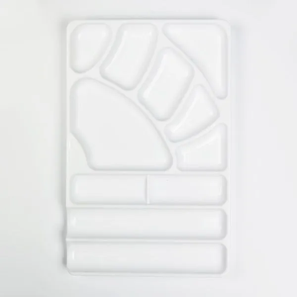 Палитра для смешивания PN, пластиковая 80*120мм, в ассортименте