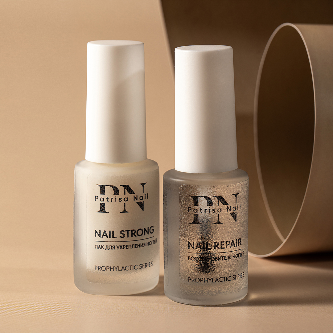 Набор уход Nail Hard Set (Nail Strong, Nail Repair), 8 мл, PN