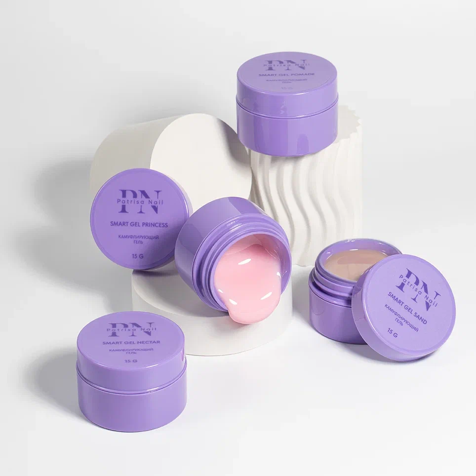 Набор Smart gel Set 2 (sand, nectar, pomade, princess) 15гр