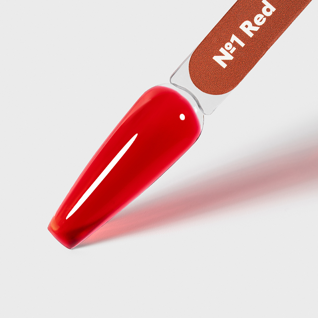 Vitrage Gel №1 Red, витражный гель PN 15 г