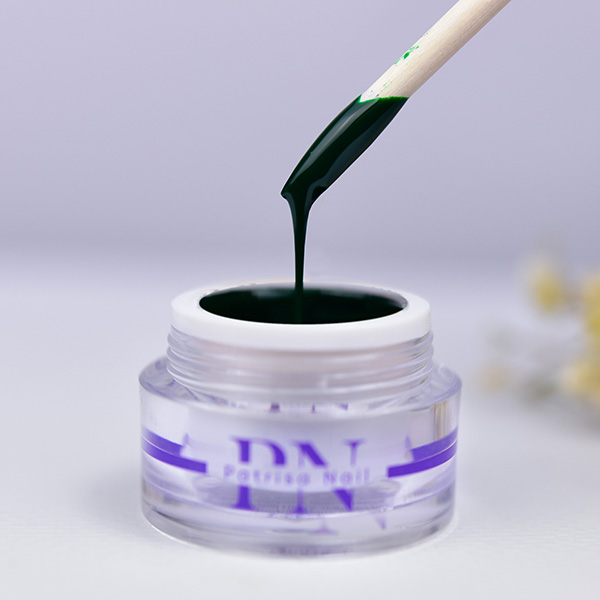 Гель-краска зеленая №T7 PN стемпинг, аэропуффинг, китайская роспись, 5 гр