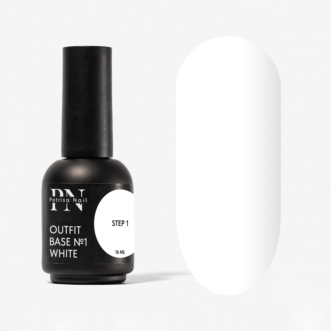 Камуфлирующая база Outfit №1 White, 16 мл, PN