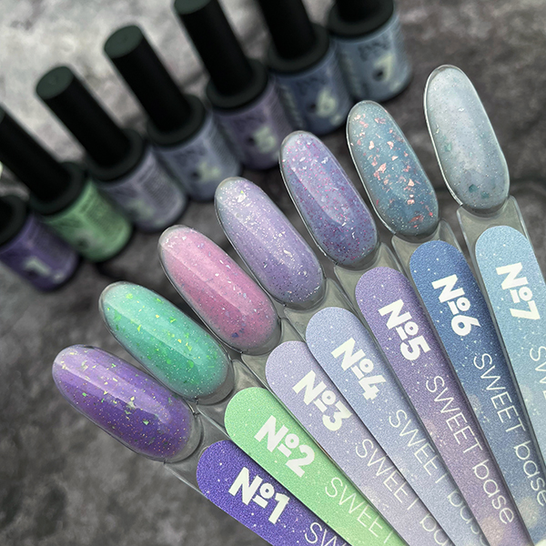 SWEET Base PN №4 светоотражающая цветная база 8 мл