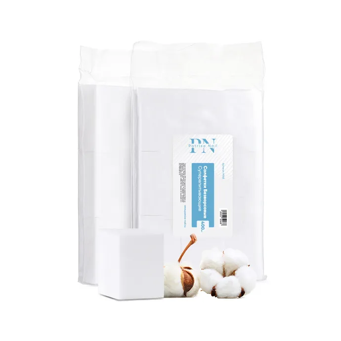 Безворсовые салфетки PN супервпитывающие 400 шт