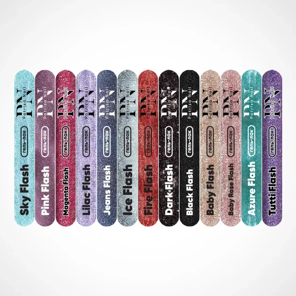 Наклейки на типсы для коллекции "Flash"