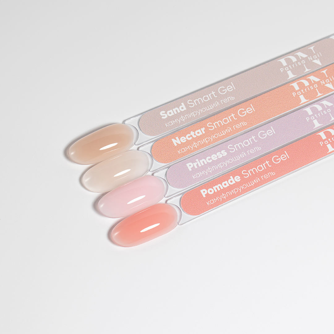 Набор Smart gel Set 2 (sand, nectar, princess, pomade) 15гр