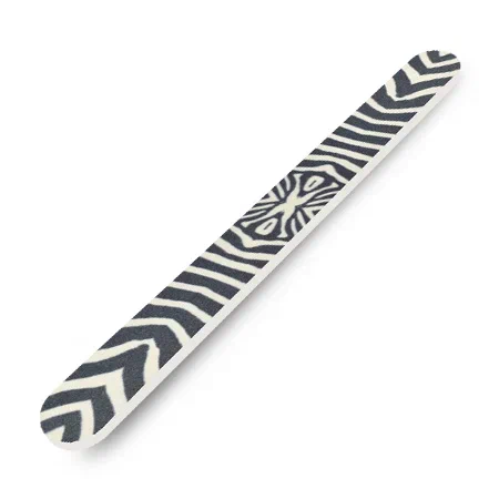 Пилка прямая цветная Зебра PN 240/180 в индивидуал. упак. 1 шт