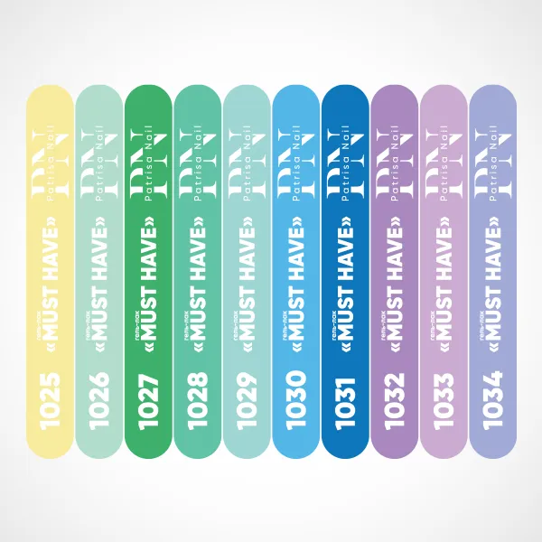 Наклейки на типсы для коллекции "Must Have" (1025-1034)
