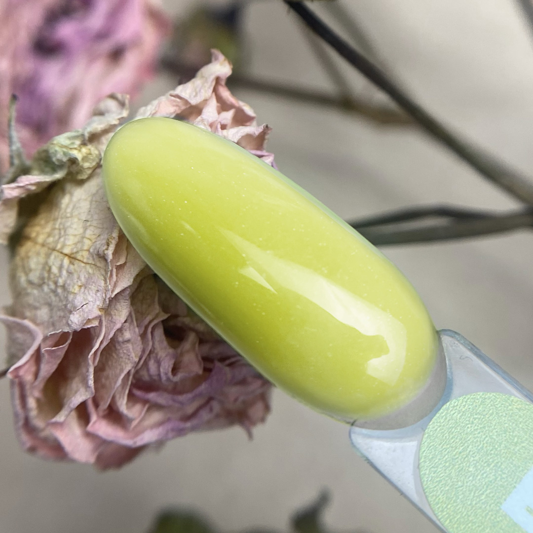 VOGUE base PN Elf лимонная база с мироблеском 12 мл