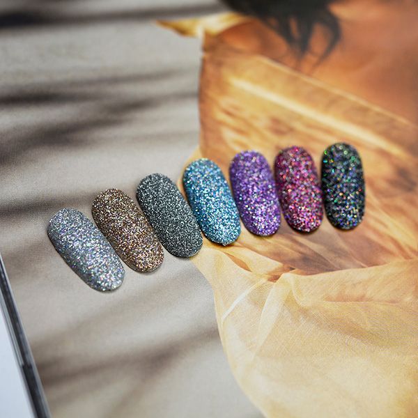 Светоотражающий глиттер PN Flash Glow Lilac