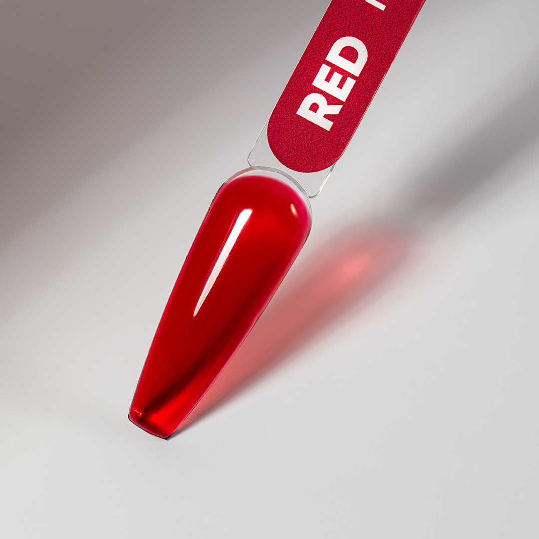 Гель-лак Glass Red PN 8 мл