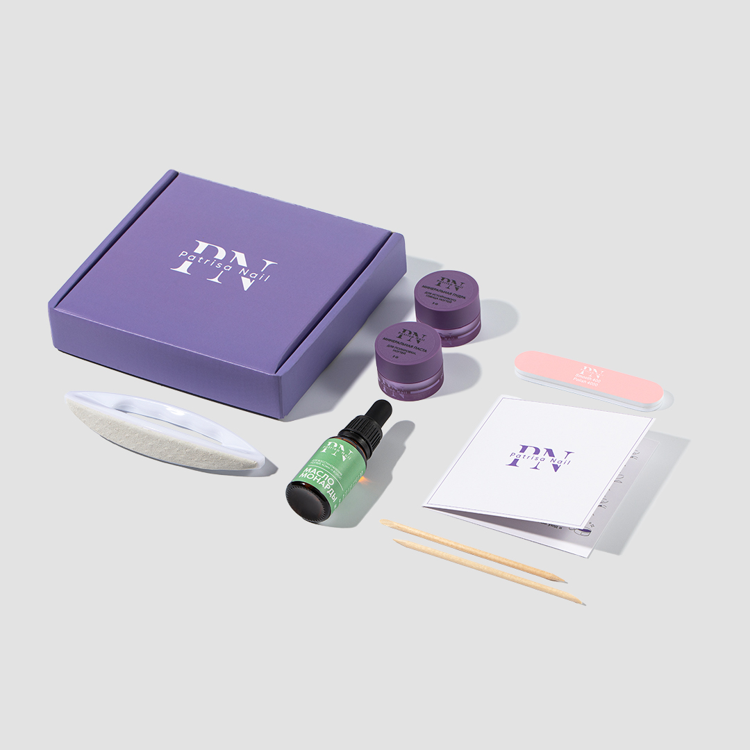 Набор для ламинирования ногтей PN "Японский маникюр" №3 с маслом монарды