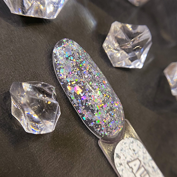 DIAMOND GEL PN Almaz гель для дизайна с глиттером 5 гр