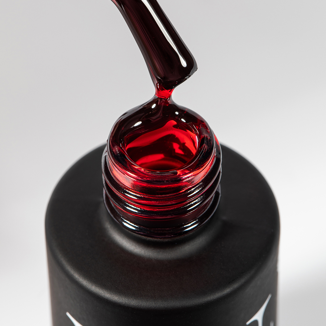 Гель-лак Glass Red PN 8 мл