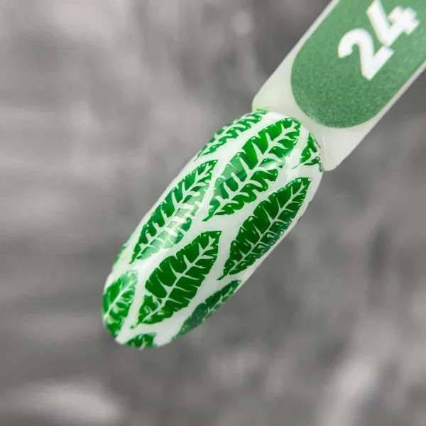 Лак для стемпинга "Tramp Stamp" PN №24 зеленый 8 мл