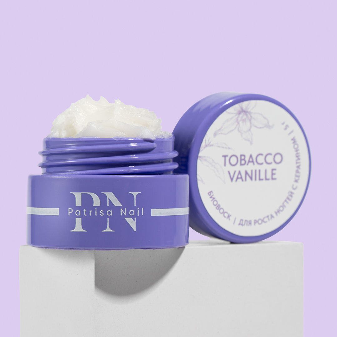 Биовоск для роста ногтей с кератином Tobacco Vanille PN, 5 г