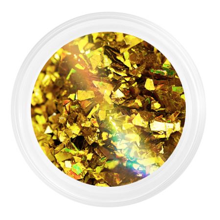 Камифубуки PN К132 "Осколки" мелкие золотая голография