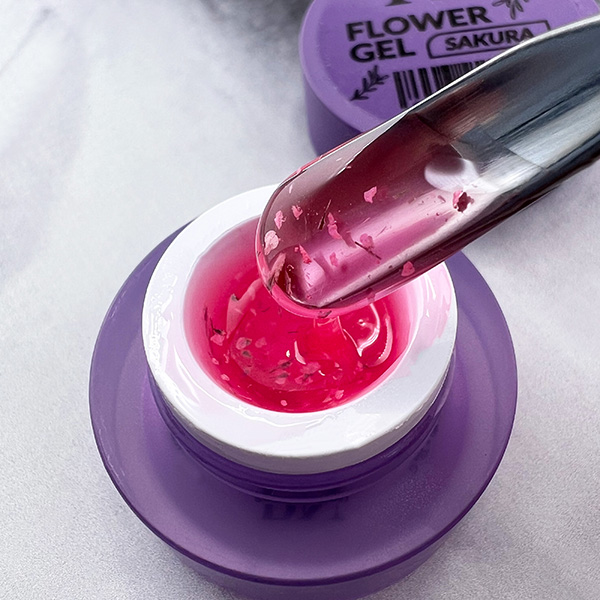 FLOWER GEL PN Sakura гель для дизайна с цветами 5 гр