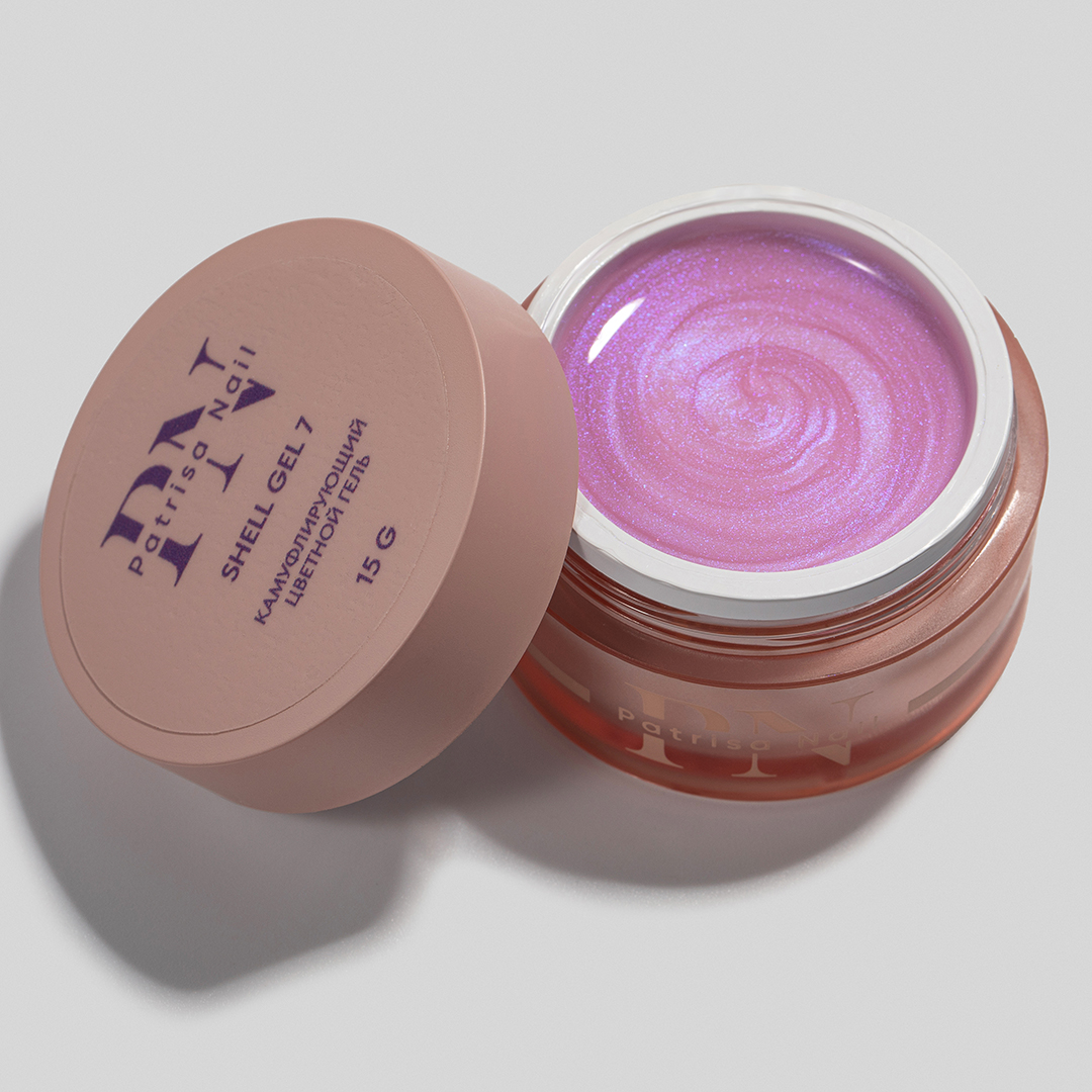 Shell Gel PN №7 камуфлирующий цветной гель 15 г