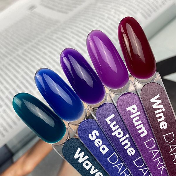 DARK base PN Plum цветная каучуковая база 12 мл