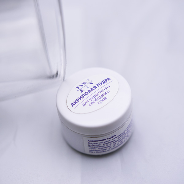 Акриловая пудра PN для укрепления свободного края, 5 гр