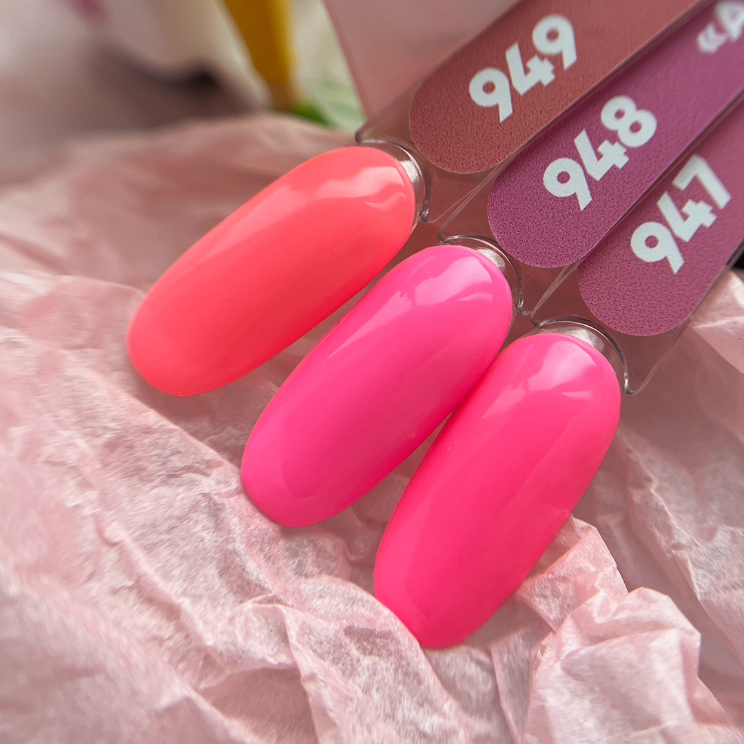 Наклейки на типсы для коллекции Axios Gel "Barbie"