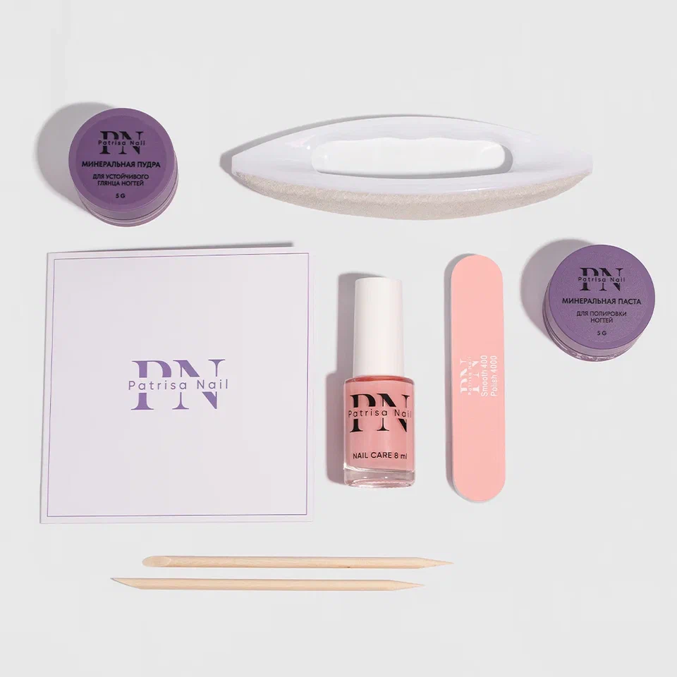 Набор для ламинирования ногтей PN "Японский маникюр" №5 с лаком SOS-формула