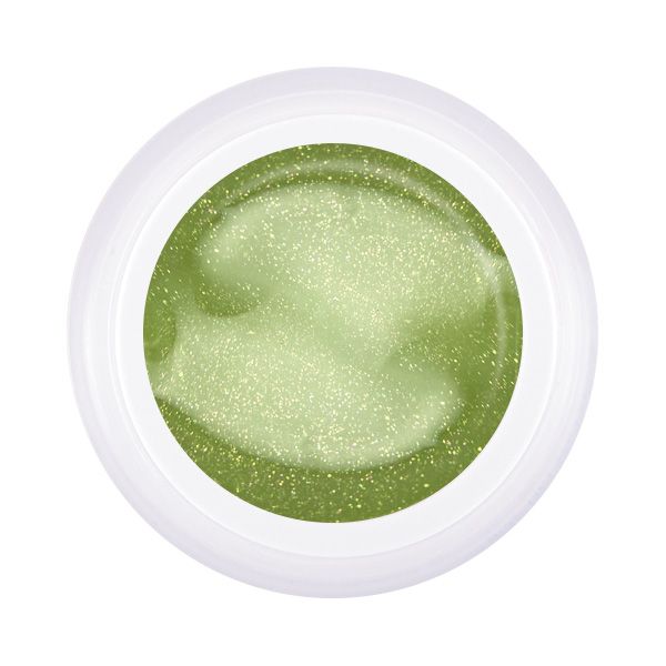 Pudding Gel Olive PN конструирующий цветной гель с микроблеском 15 гр