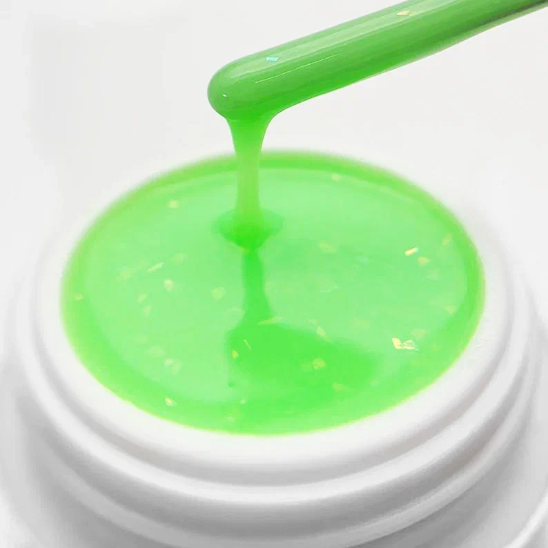 Secret Gel Feeling PN камуфлирующий гель с "битым стеклом" 15 гр