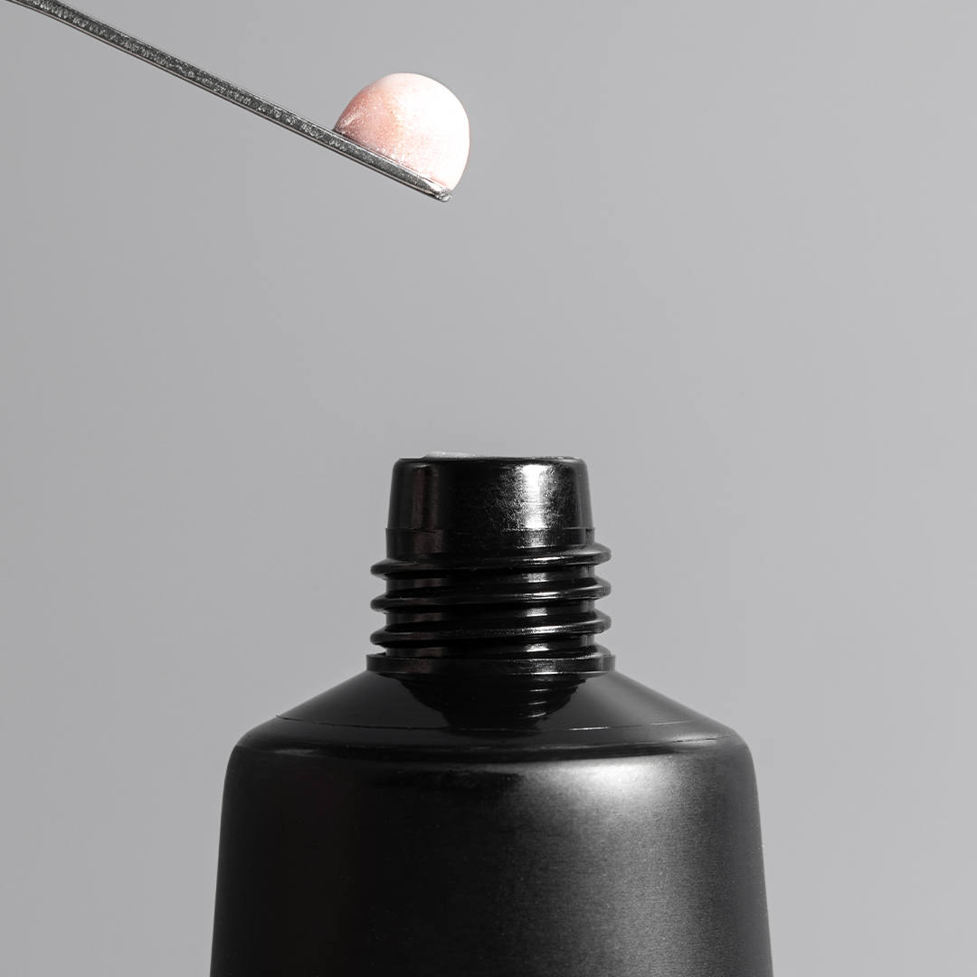 Soffit Innocent PN комби гель мерцающий холодно-розовый камуфляж  35 гр