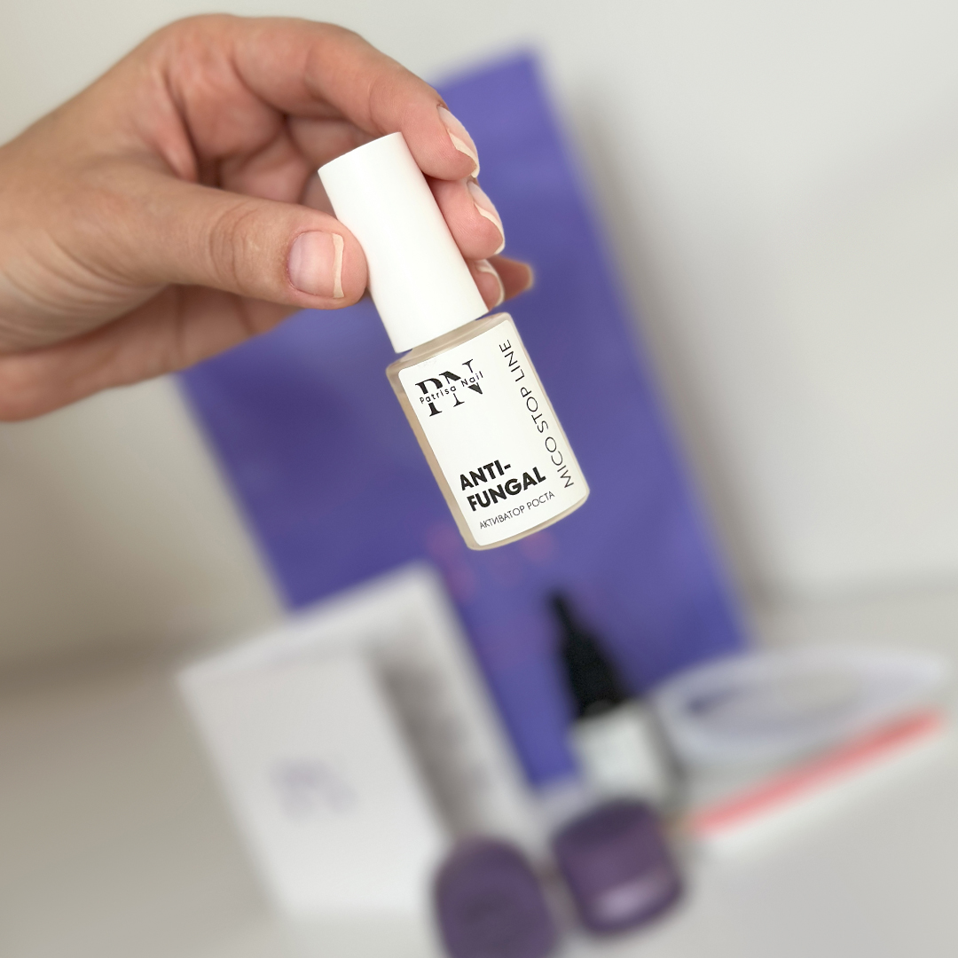 Набор для ламинирования ногтей PN "Японский маникюр" № 7 c лаком Антифунгал и сывороткой Антифунгал