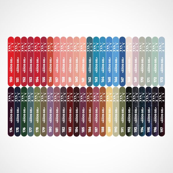 Наклейки на типсы для коллекции "Axios gel"