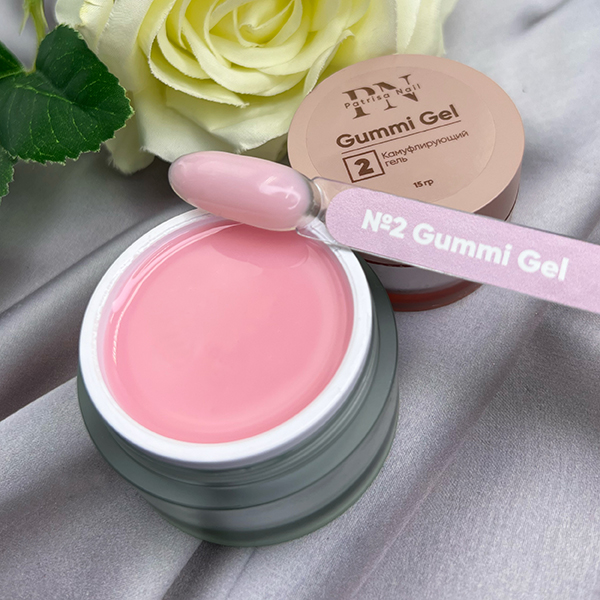 Gummi Gel №2 PN камуфлирующий гель высокой вязкости 15 гр