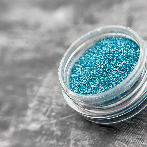 Глиттер-пудра PN Меланж ML5  матовый голубой 5 гр