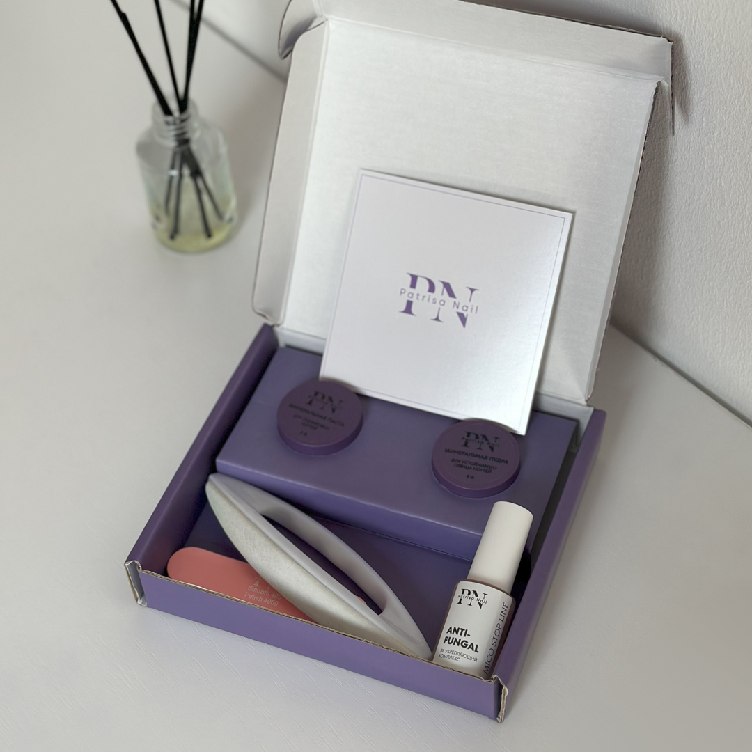Набор для ламинирования ногтей PN "Японский маникюр" № 9 с лаком  ВВ Антифунгал 