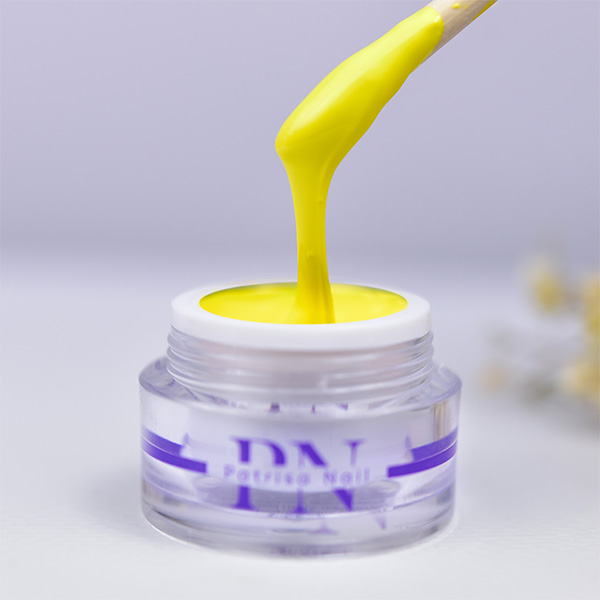 Гель-краска желтая №T10 PN стемпинг, аэропуффинг, китайская роспись 5 гр